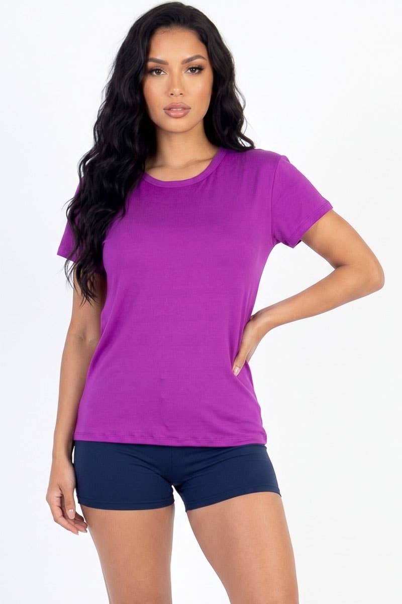 Basic Short Sleeve T-shirt